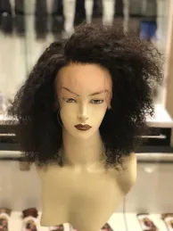 Kinky Lace Wig Glueless 360