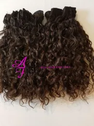 HANDTIED WEAVE - NATURAL COLOR - CURLY